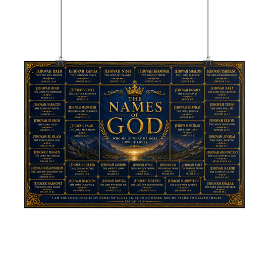 The Names of God Poster