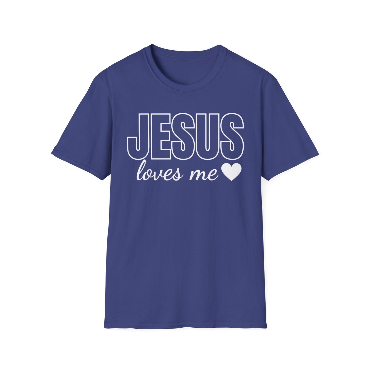 Jesus Loves Me T‑Shirt — Faith‑Inspired Christian Tee with Heart
