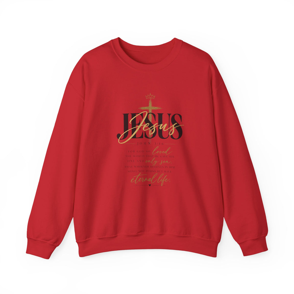 John 3:16 Crewneck Sweatshirt