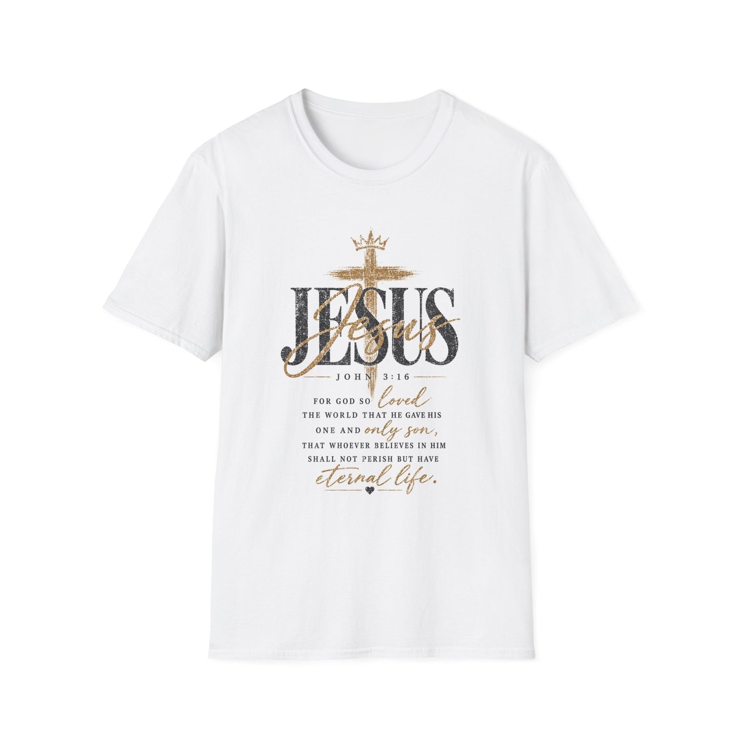 John 3:16 T-shirt-Distressed Vintage