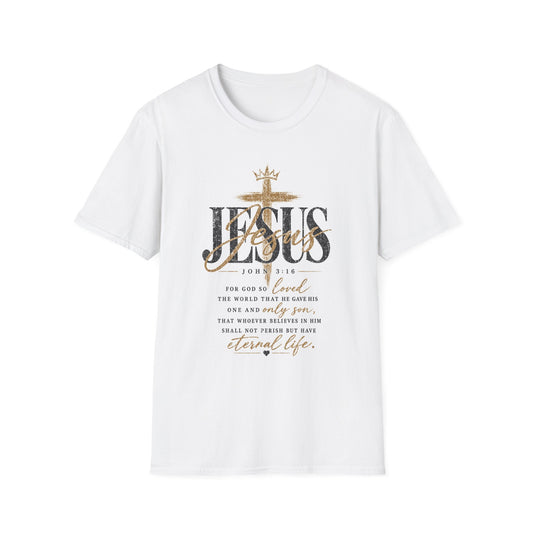 John 3:16 T-shirt-Distressed Vintage