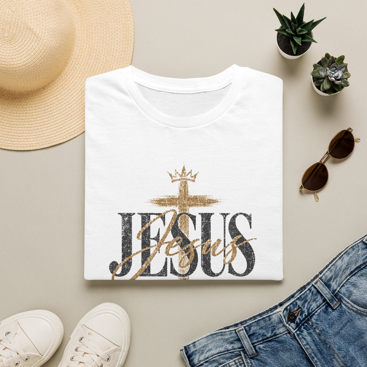 John 3:16 T-shirt-Distressed Vintage