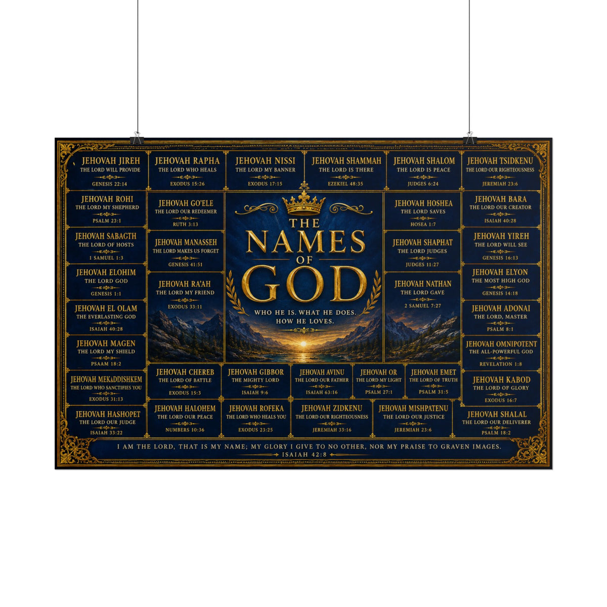 The Names of God Poster