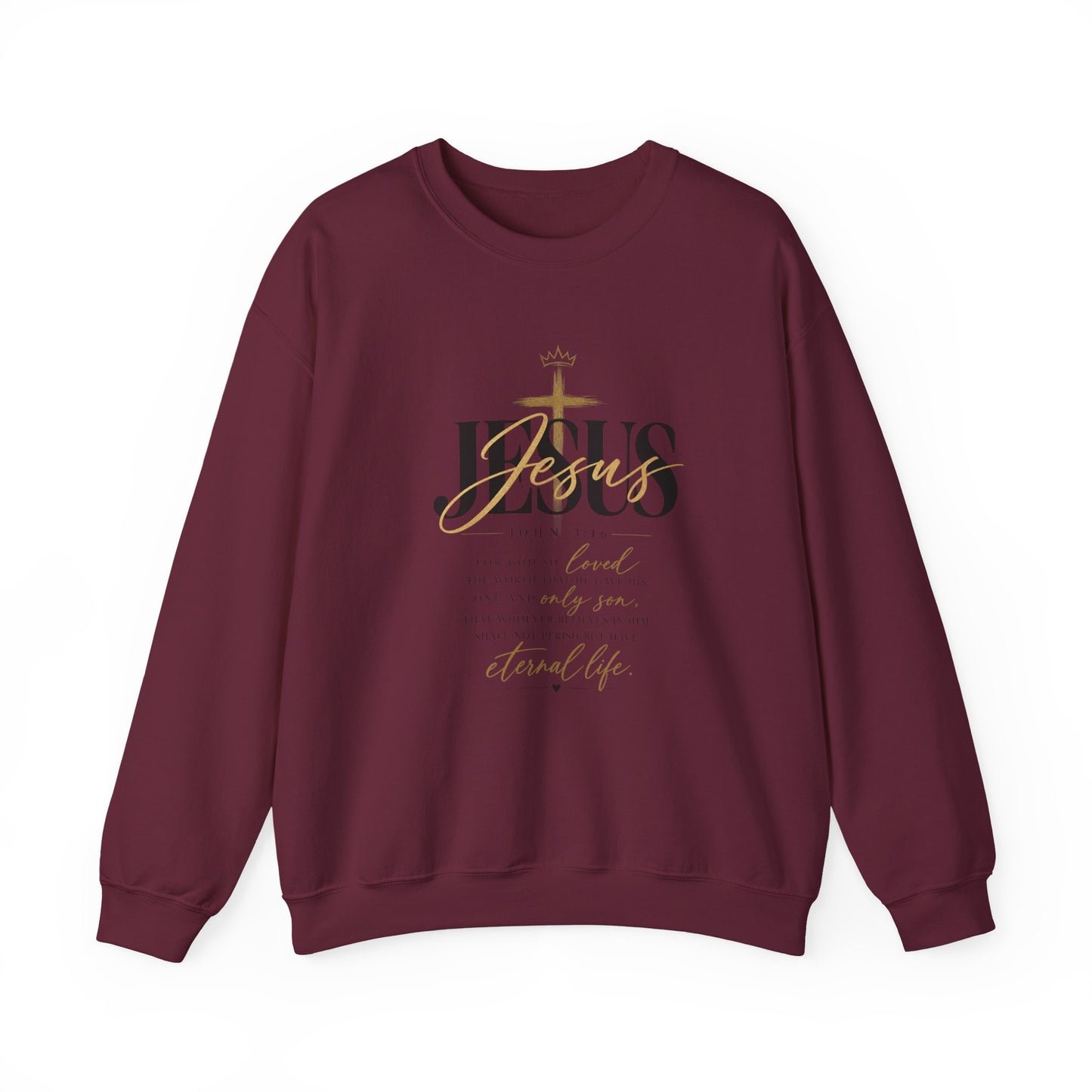 John 3:16 Crewneck Sweatshirt