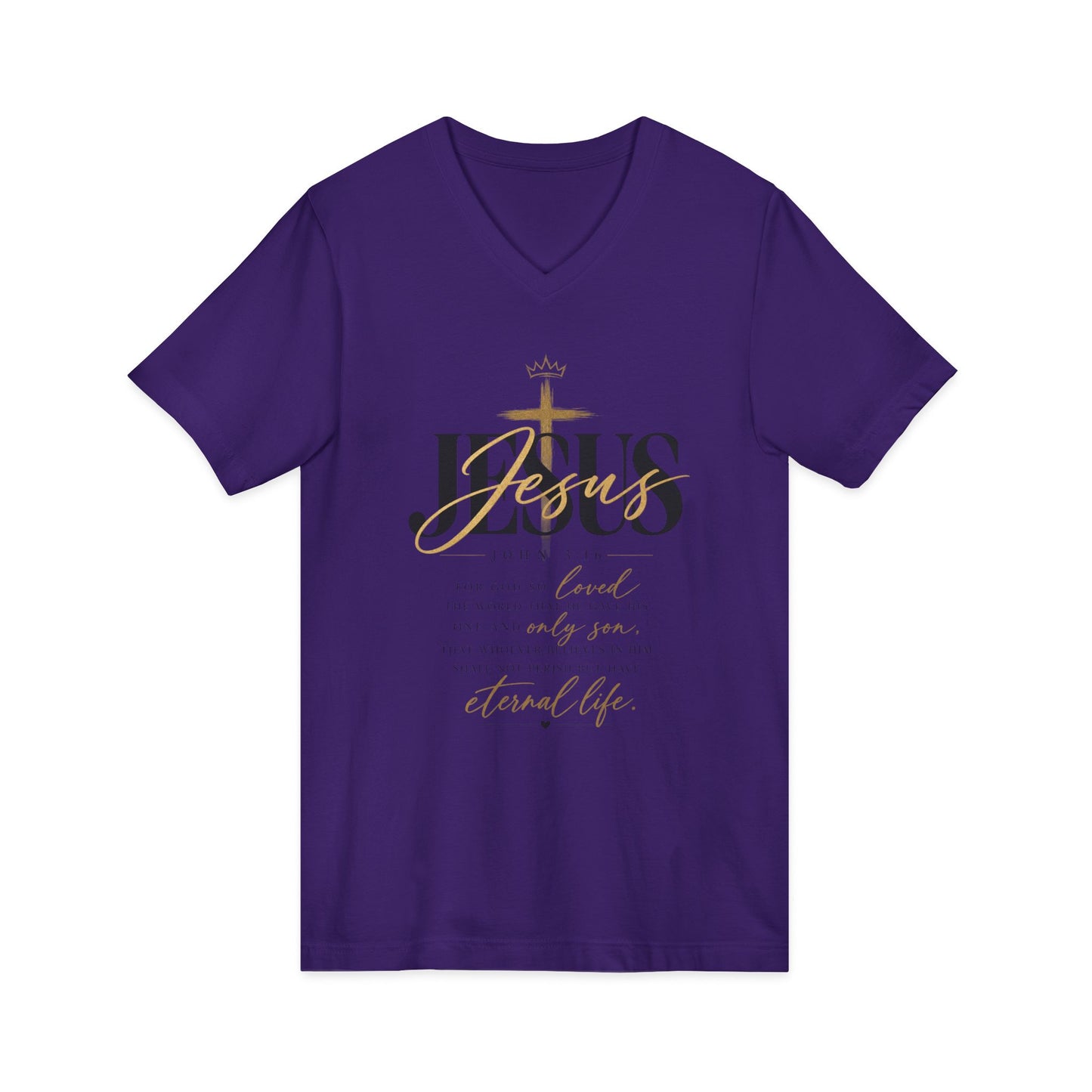 John 3:16 V-Neck T-shirt