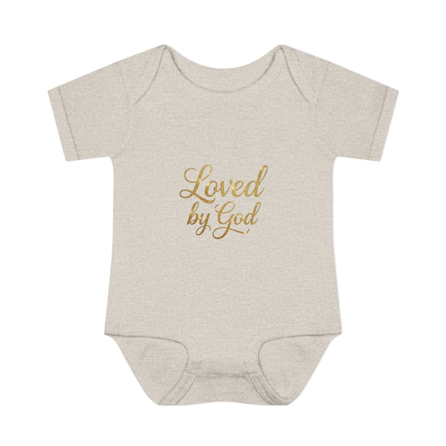 Loved by God Baby Bodysuit — Christian Infant Onesie