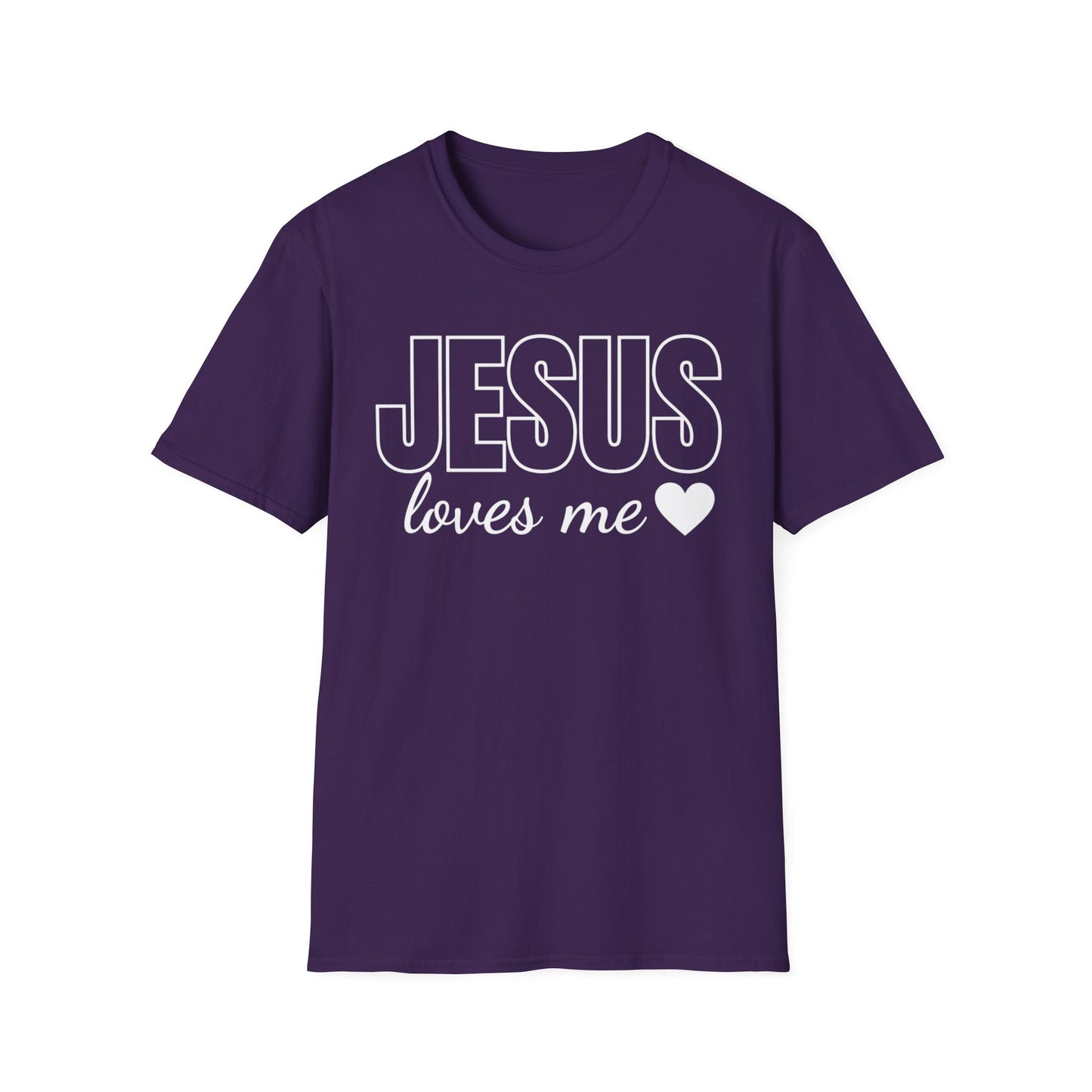 Jesus Loves Me T‑Shirt — Faith‑Inspired Christian Tee with Heart