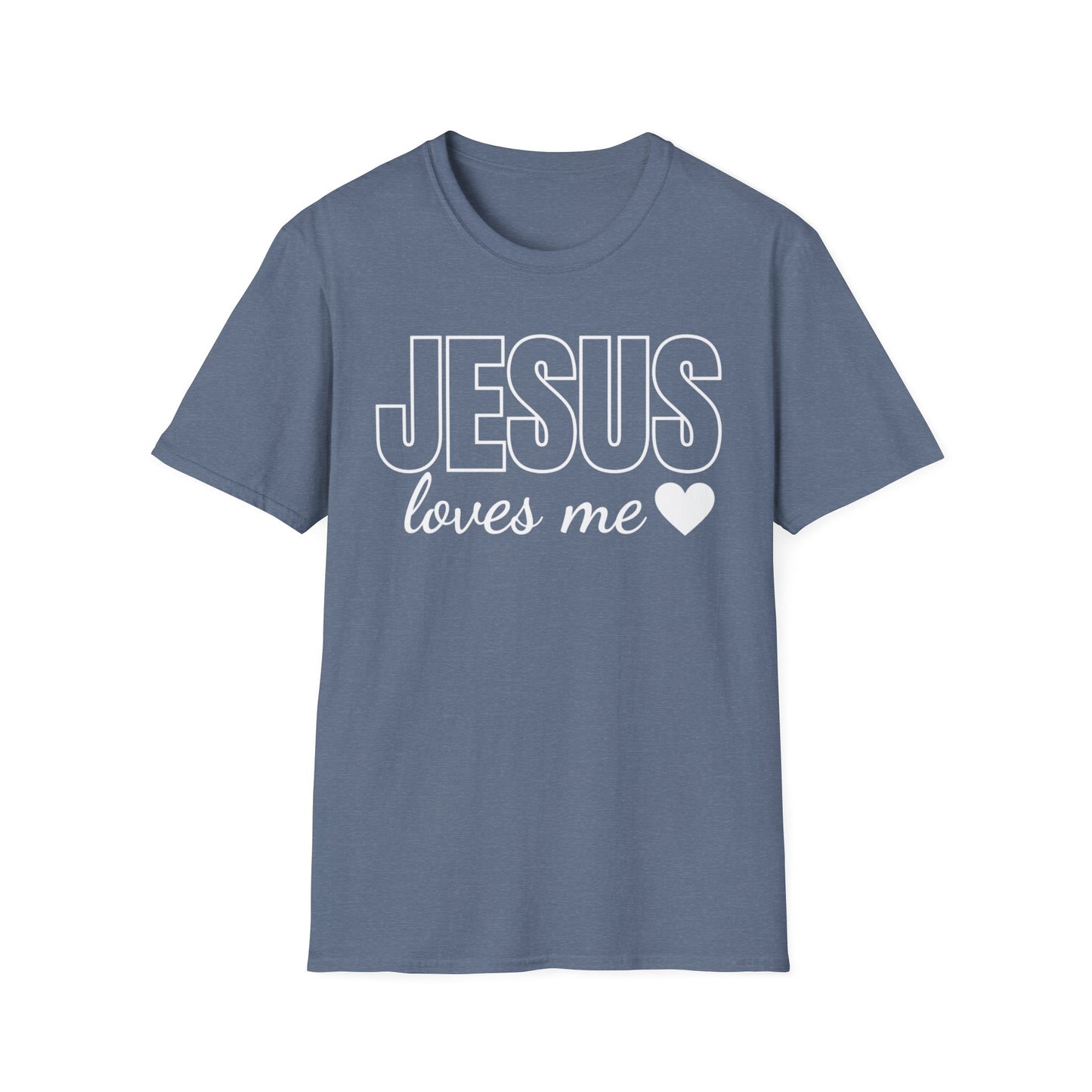 Jesus Loves Me T‑Shirt — Faith‑Inspired Christian Tee with Heart