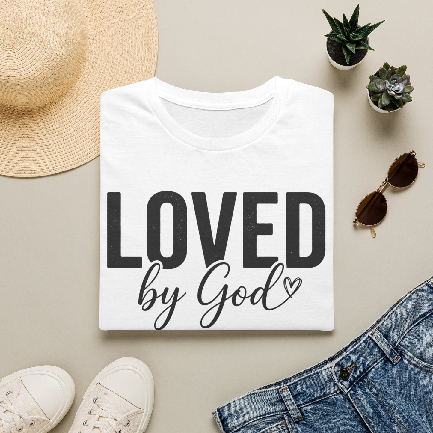 Loved by God T-Shirt — Faith-Based Inspirational Tee