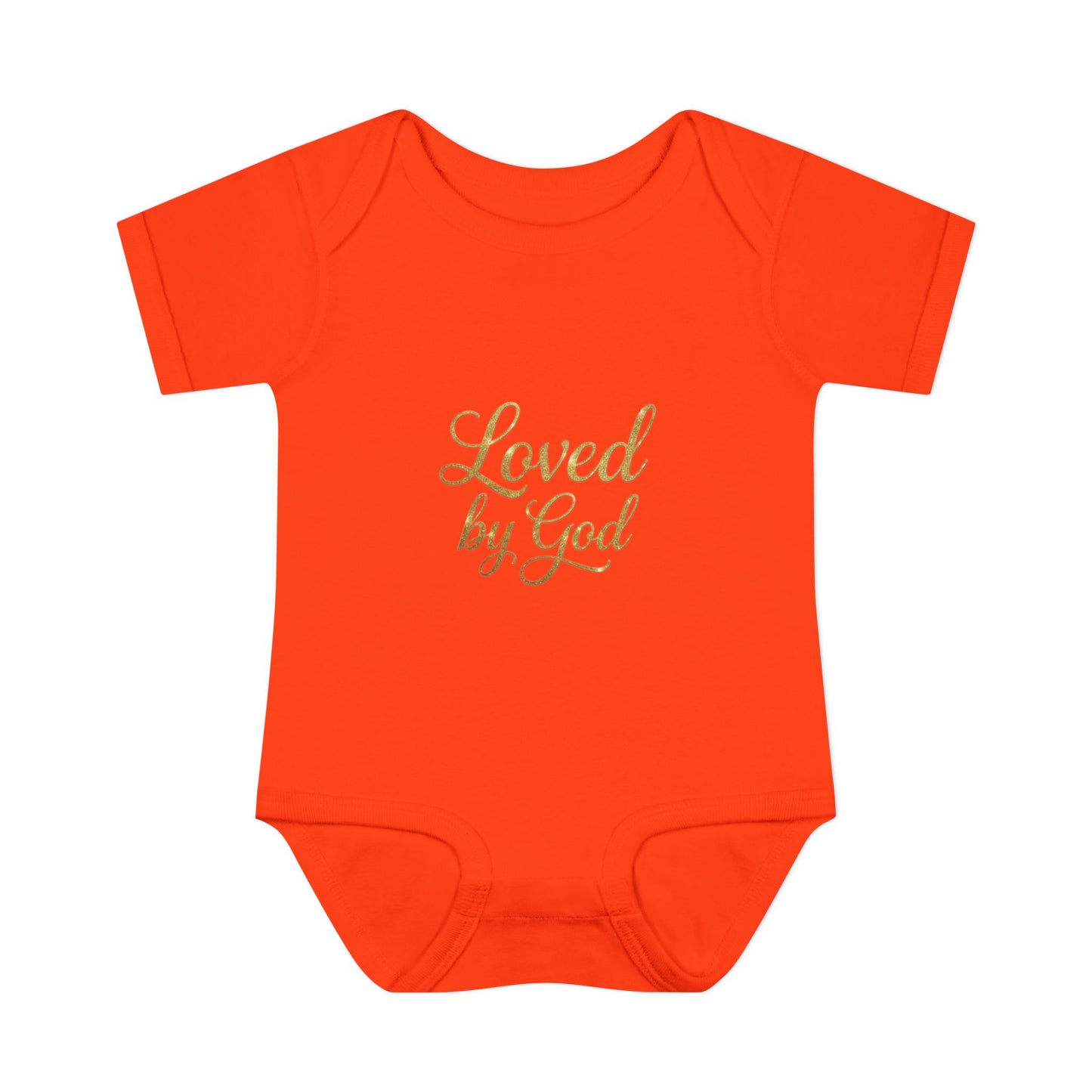 Loved by God Baby Bodysuit — Christian Infant Onesie