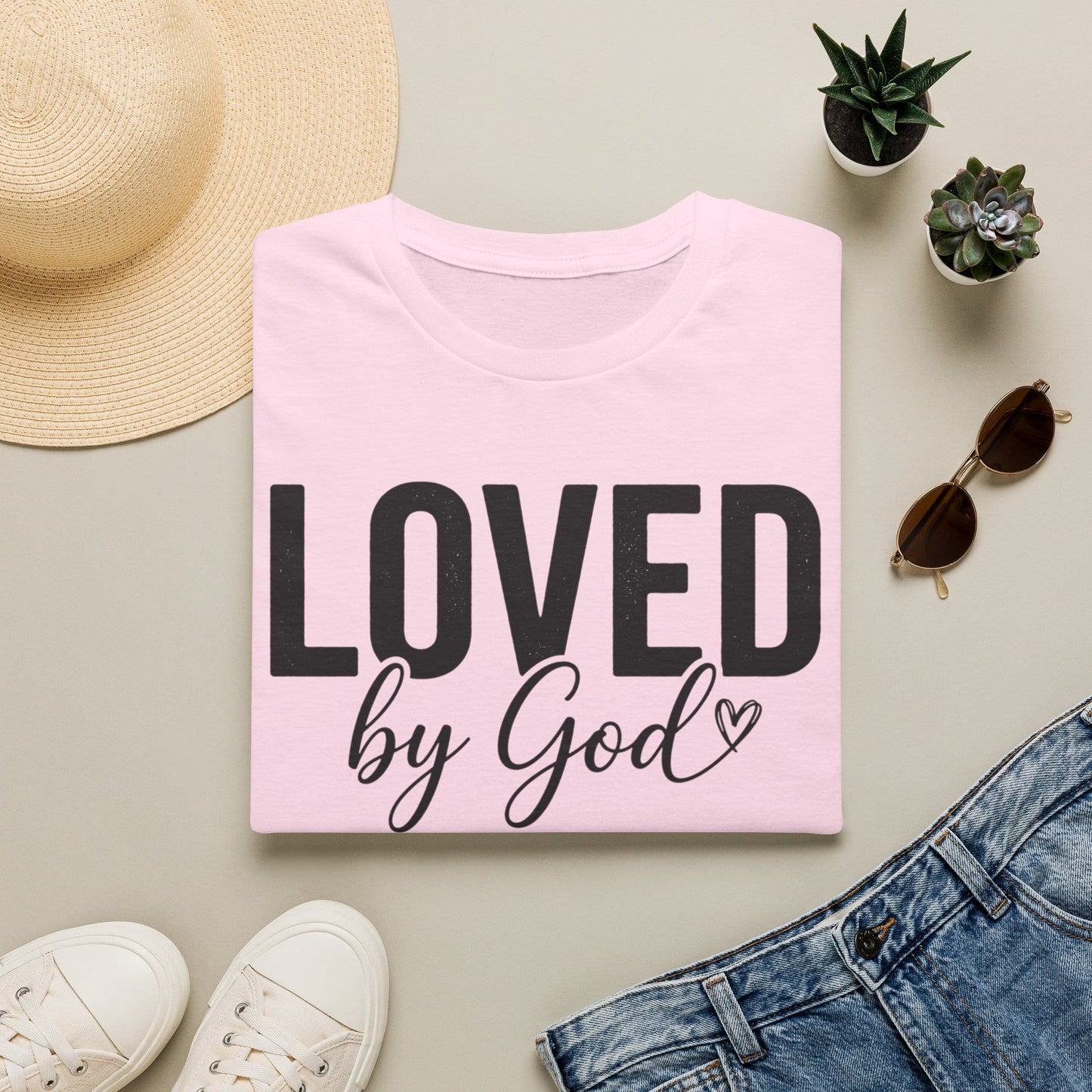 Loved by God T-Shirt — Faith-Based Inspirational Tee