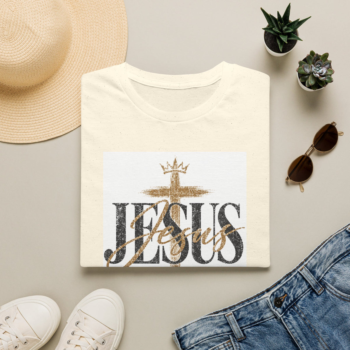 John 3:16 T-shirt-Distressed Vintage