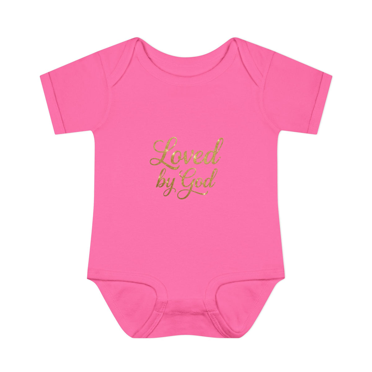 Loved by God Baby Bodysuit — Christian Infant Onesie