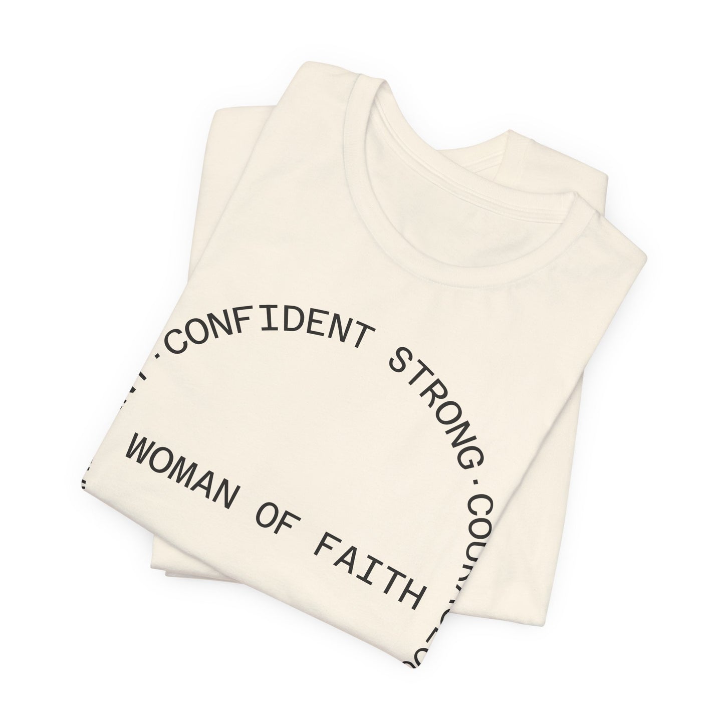 Woman of Faith Tee — Inspirational Christian Graphic T‑Shirt