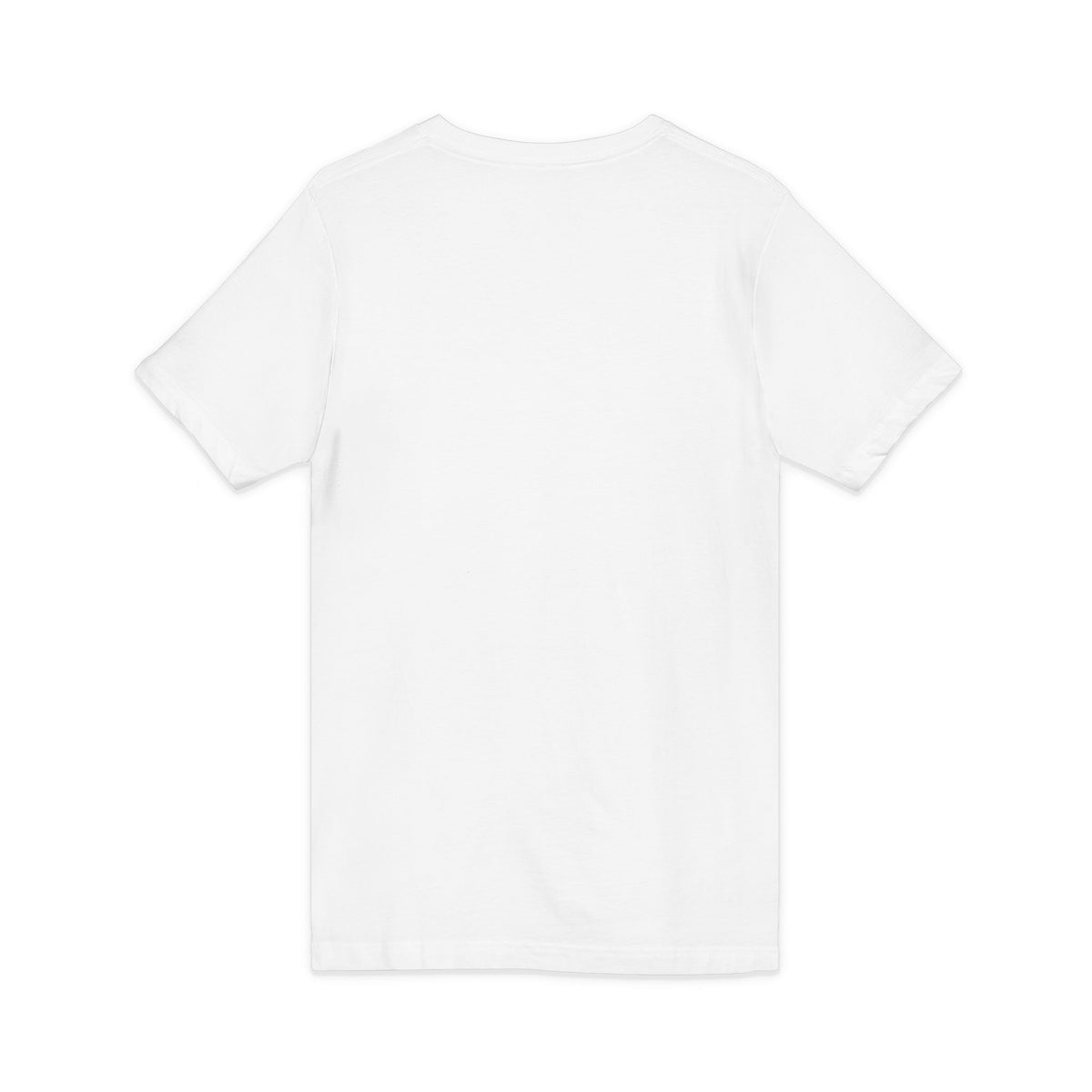 Jesus Vertical Script V‑Neck T‑Shirt — Christian Faith Tee