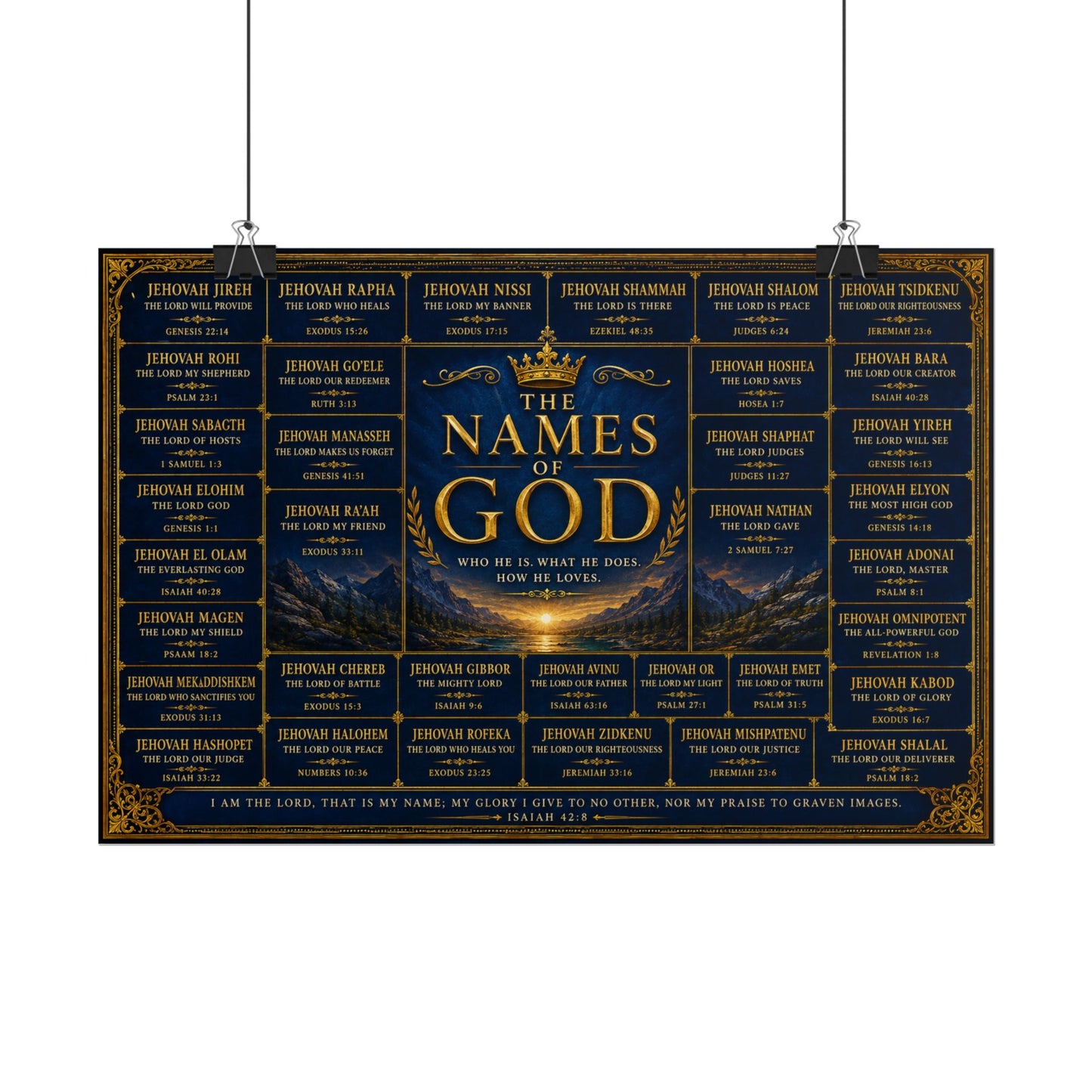 The Names of God Poster