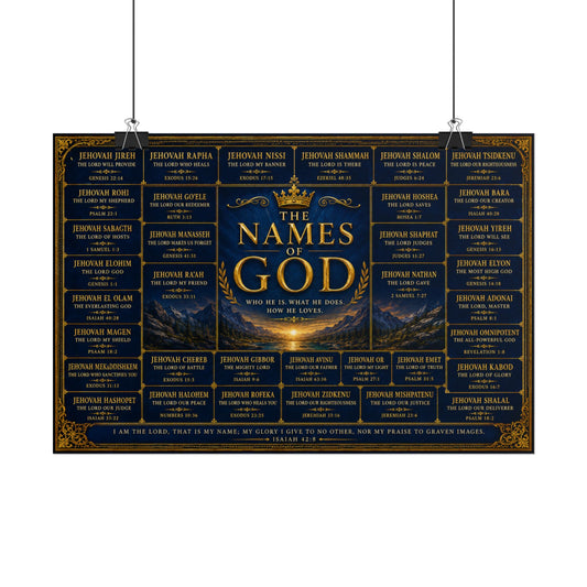 The Names of God Poster