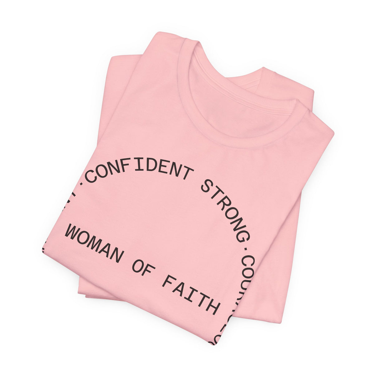 Woman of Faith Tee — Inspirational Christian Graphic T‑Shirt
