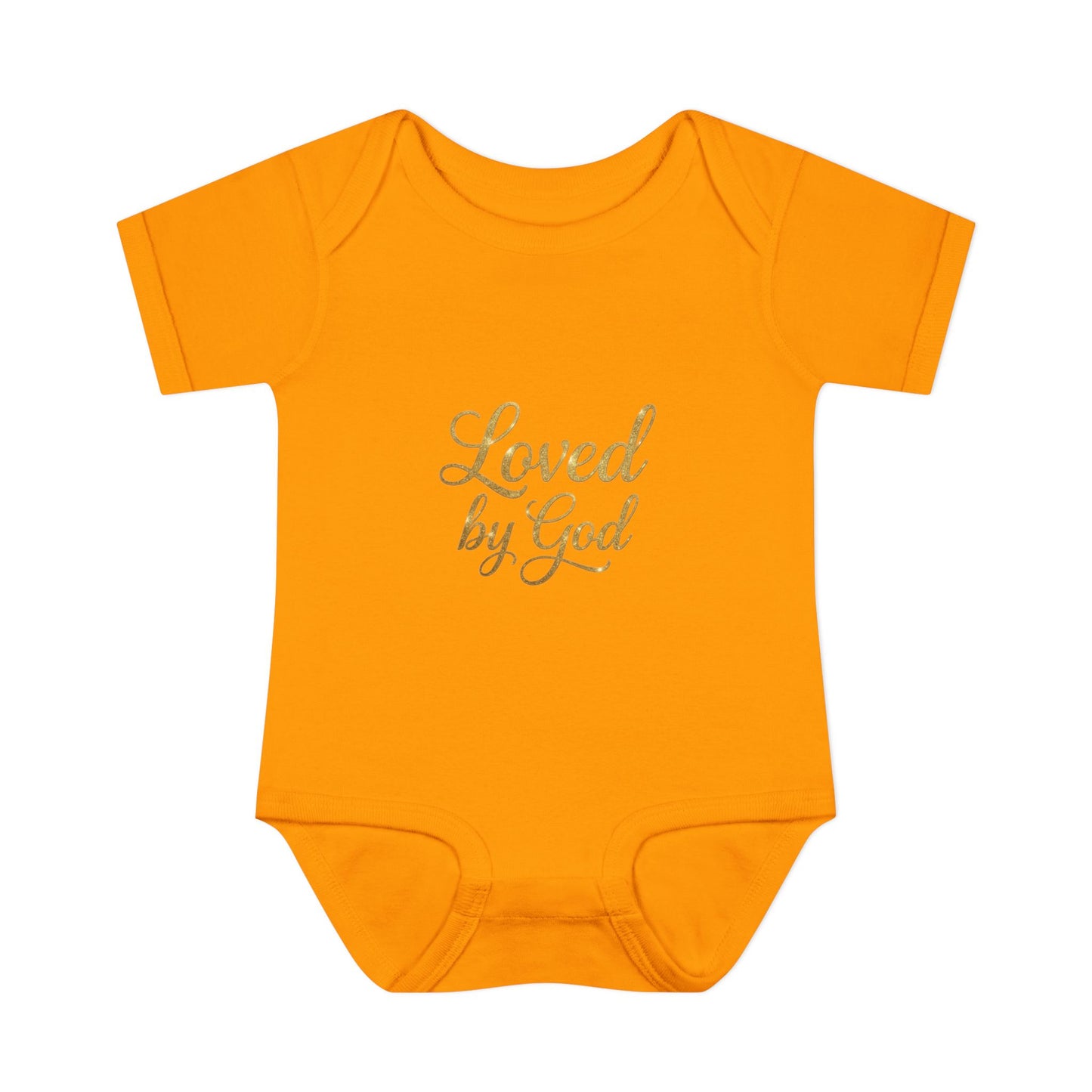 Loved by God Baby Bodysuit — Christian Infant Onesie
