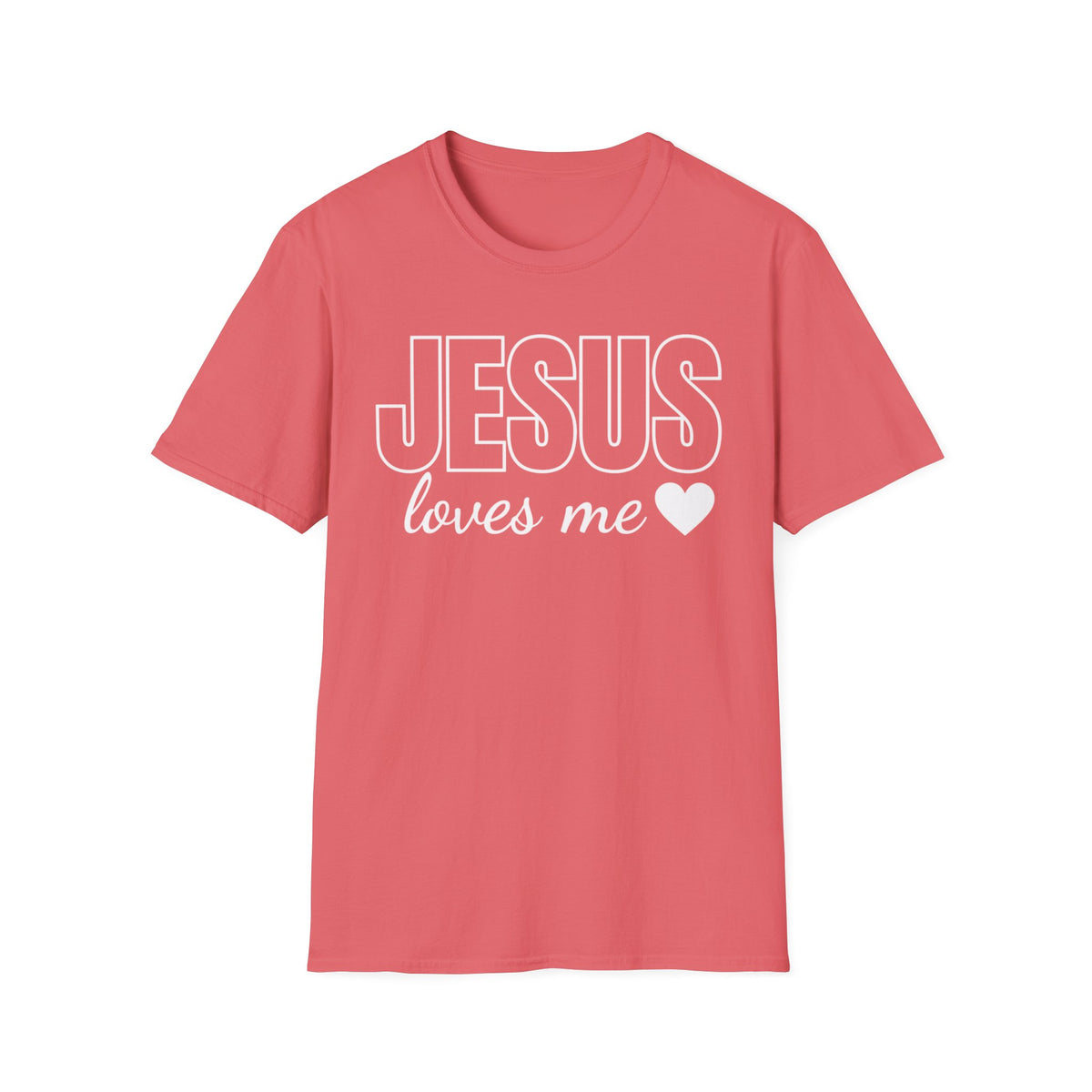 Jesus Loves Me T‑Shirt — Faith‑Inspired Christian Tee with Heart