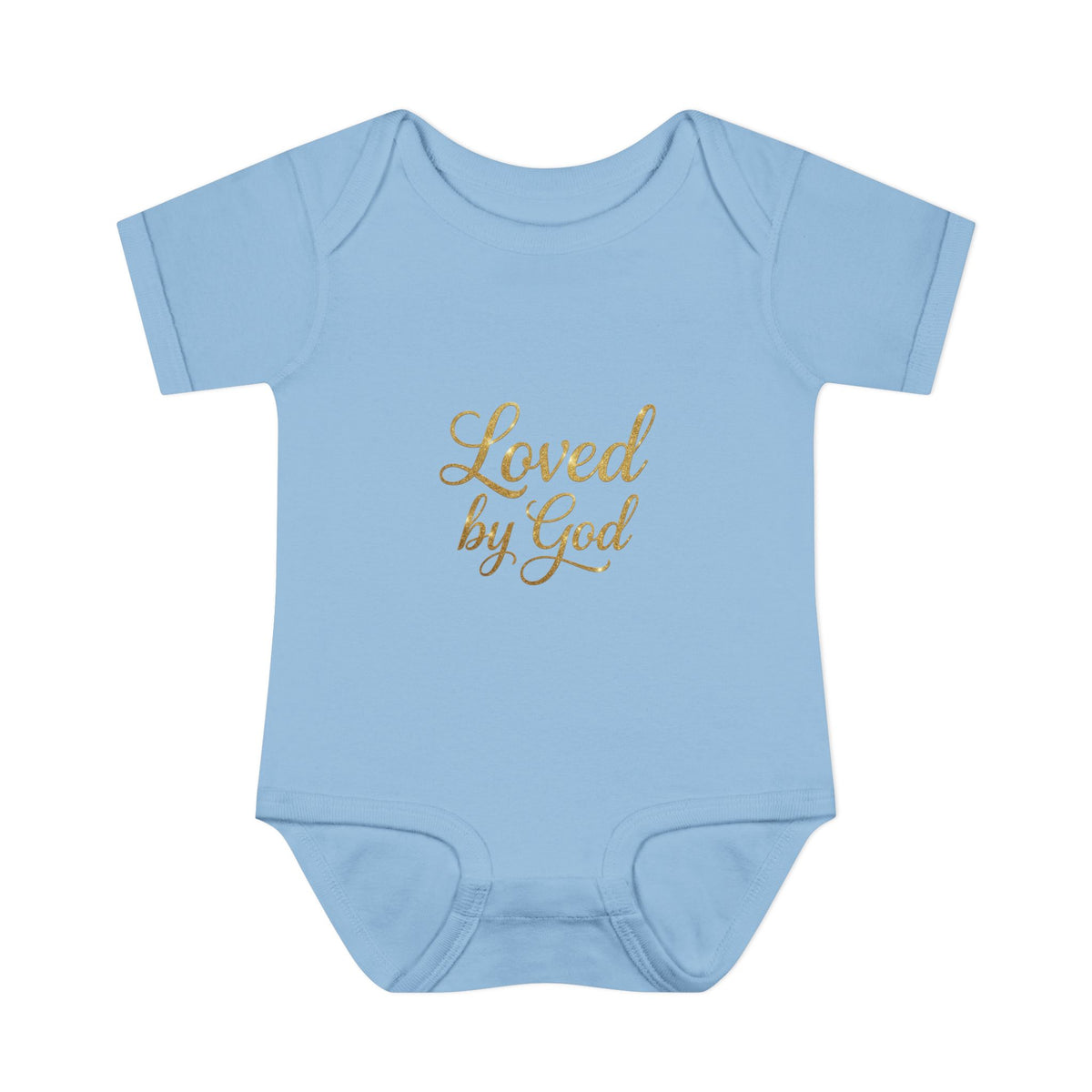 Loved by God Baby Bodysuit — Christian Infant Onesie
