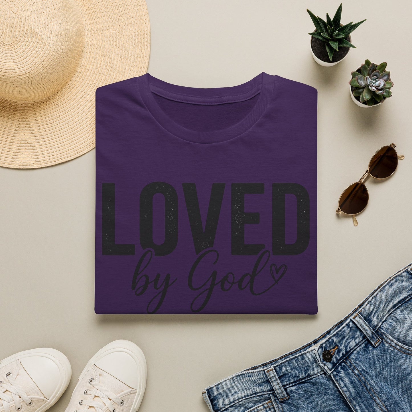 Loved by God T-Shirt — Faith-Based Inspirational Tee