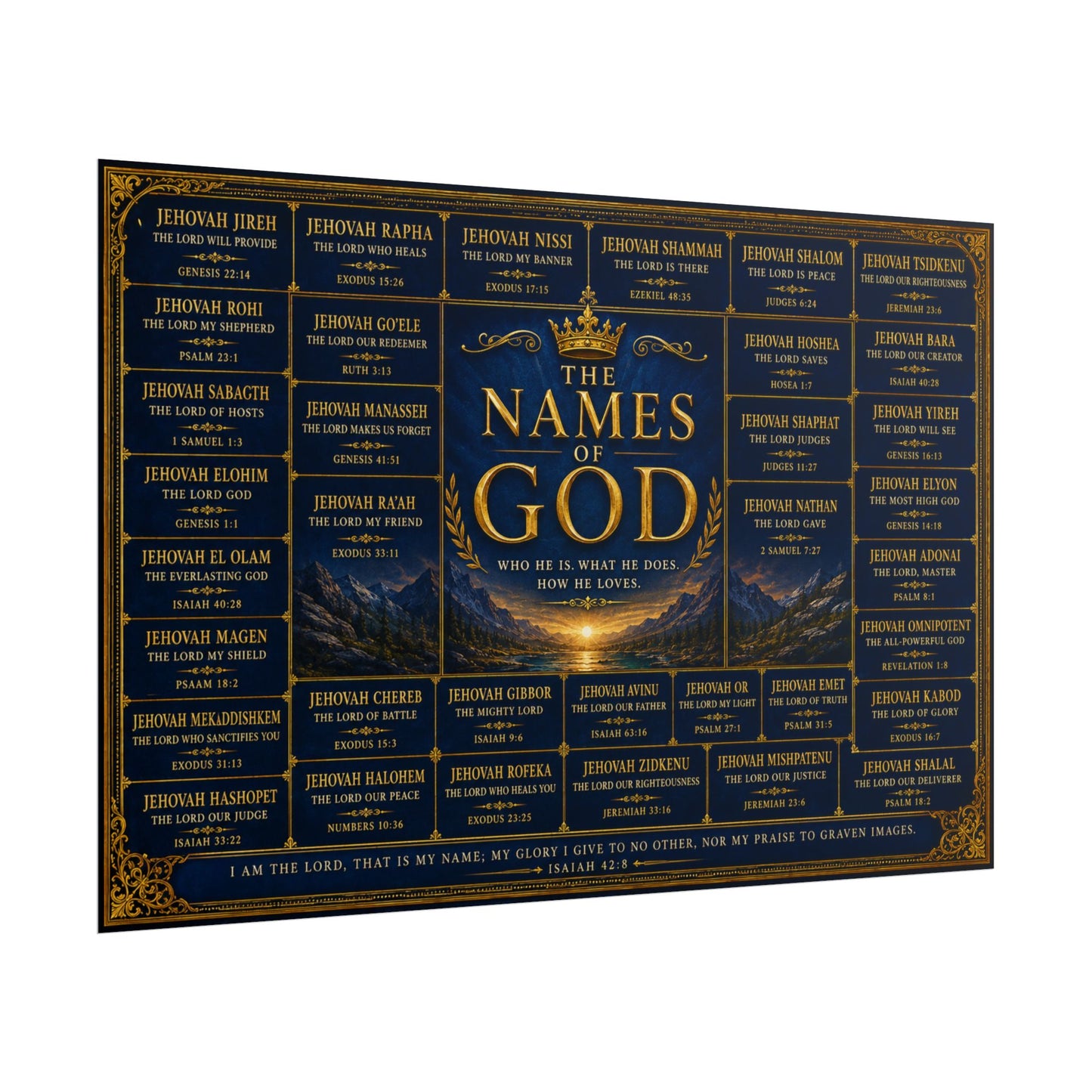 The Names of God Poster