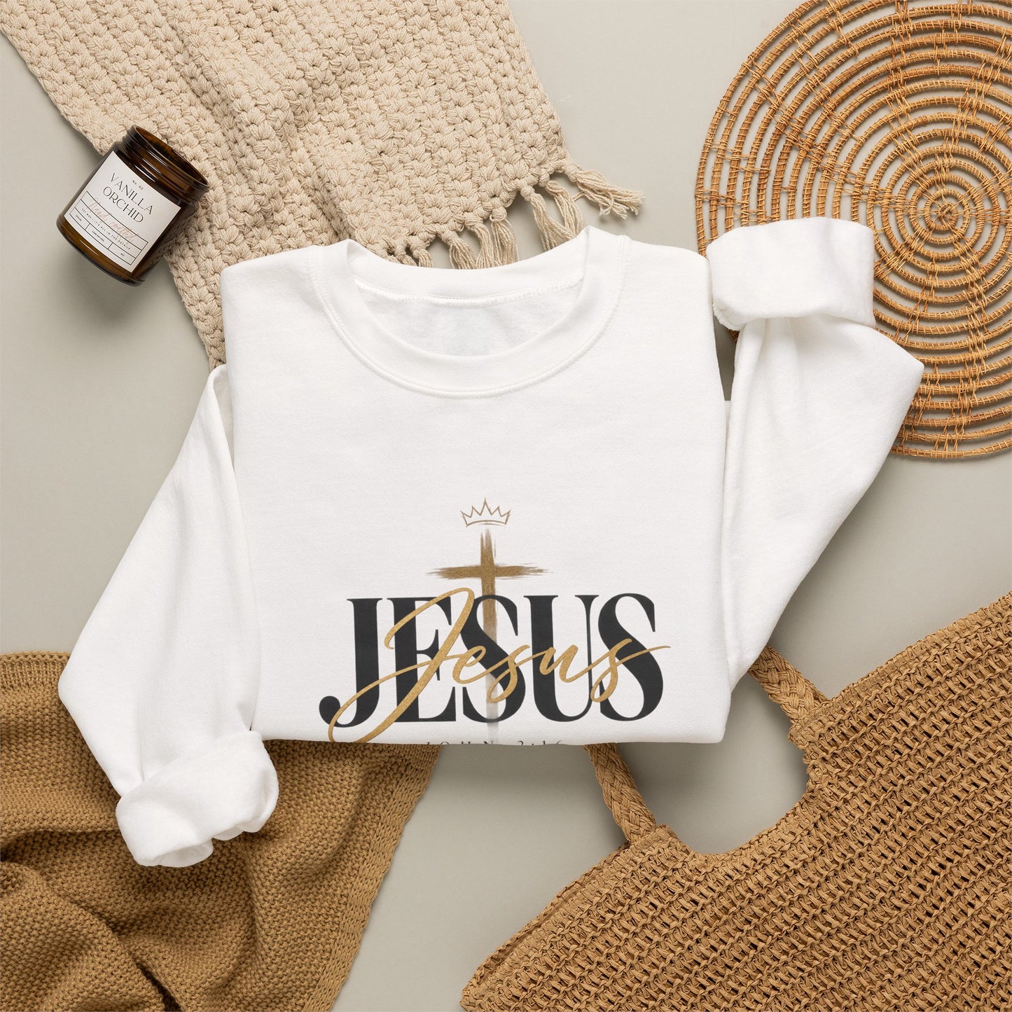 John 3:16 Crewneck Sweatshirt
