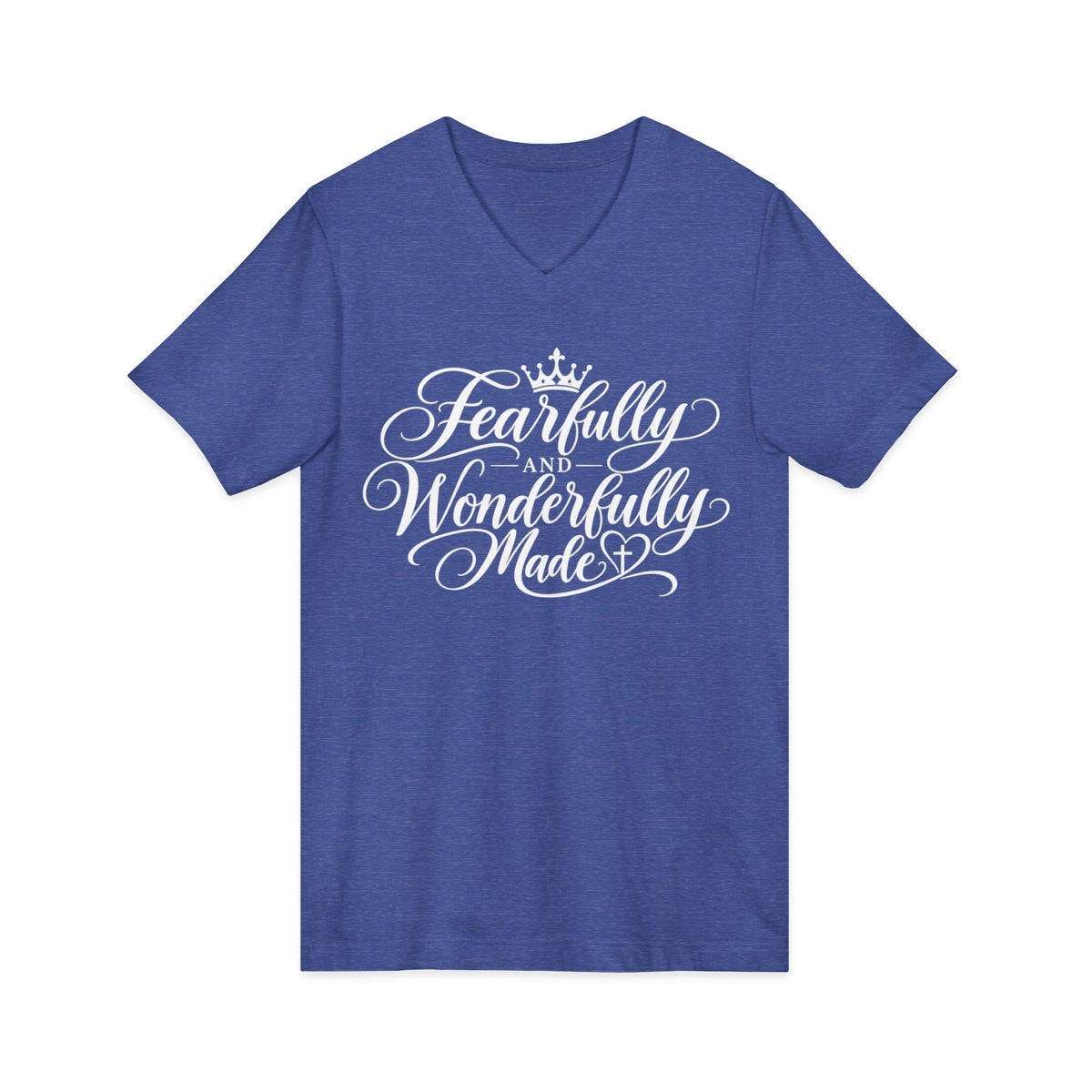 Fearfully and Wonderfully Made V-Neck T-shirt