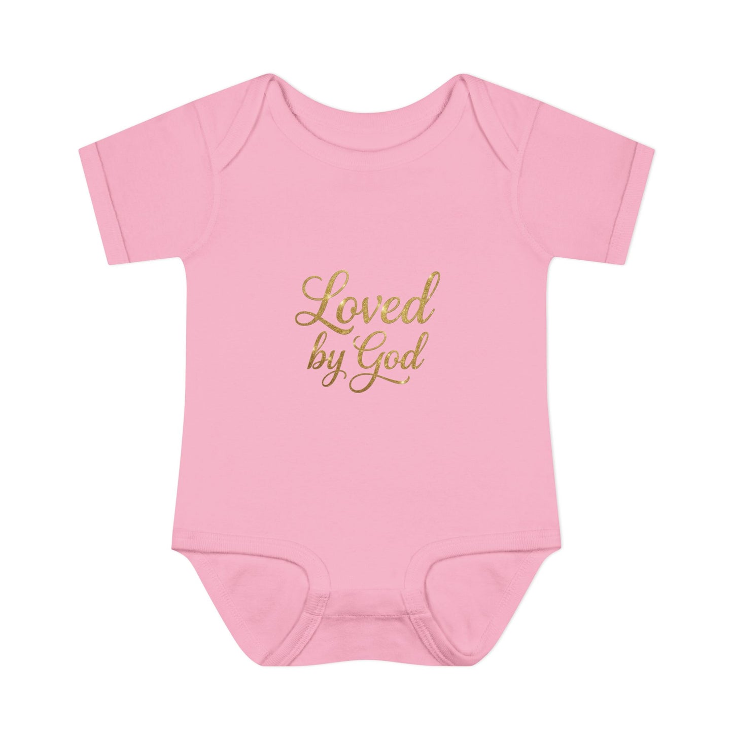 Loved by God Baby Bodysuit — Christian Infant Onesie