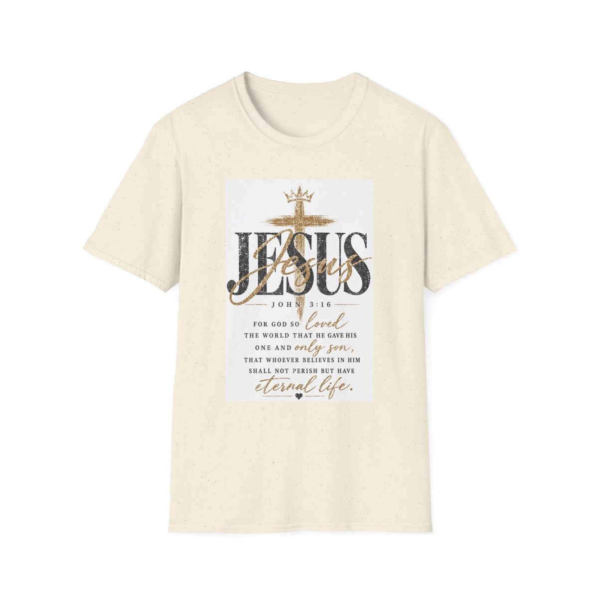 John 3:16 T-shirt-Distressed Vintage