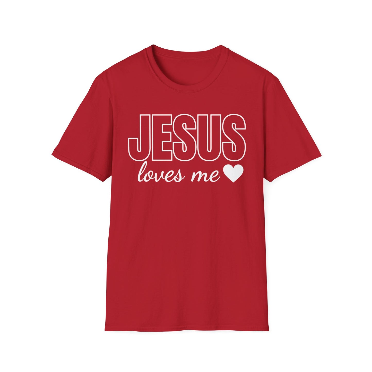 Jesus Loves Me T‑Shirt — Faith‑Inspired Christian Tee with Heart
