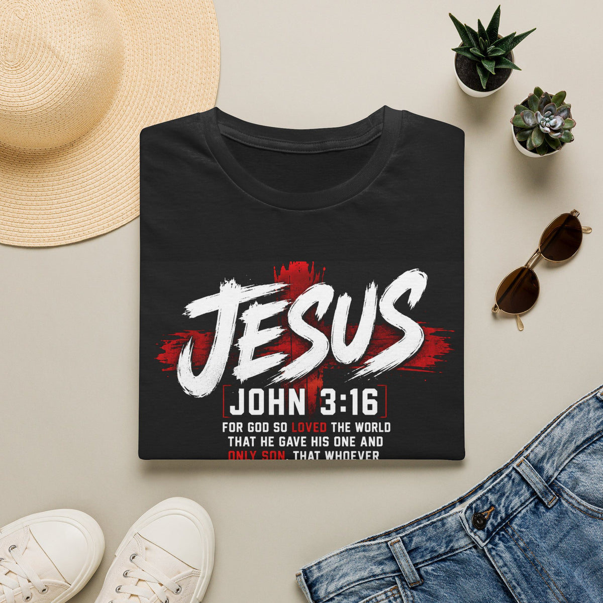 John 3:16 T-Shirt — Bold Streetwear