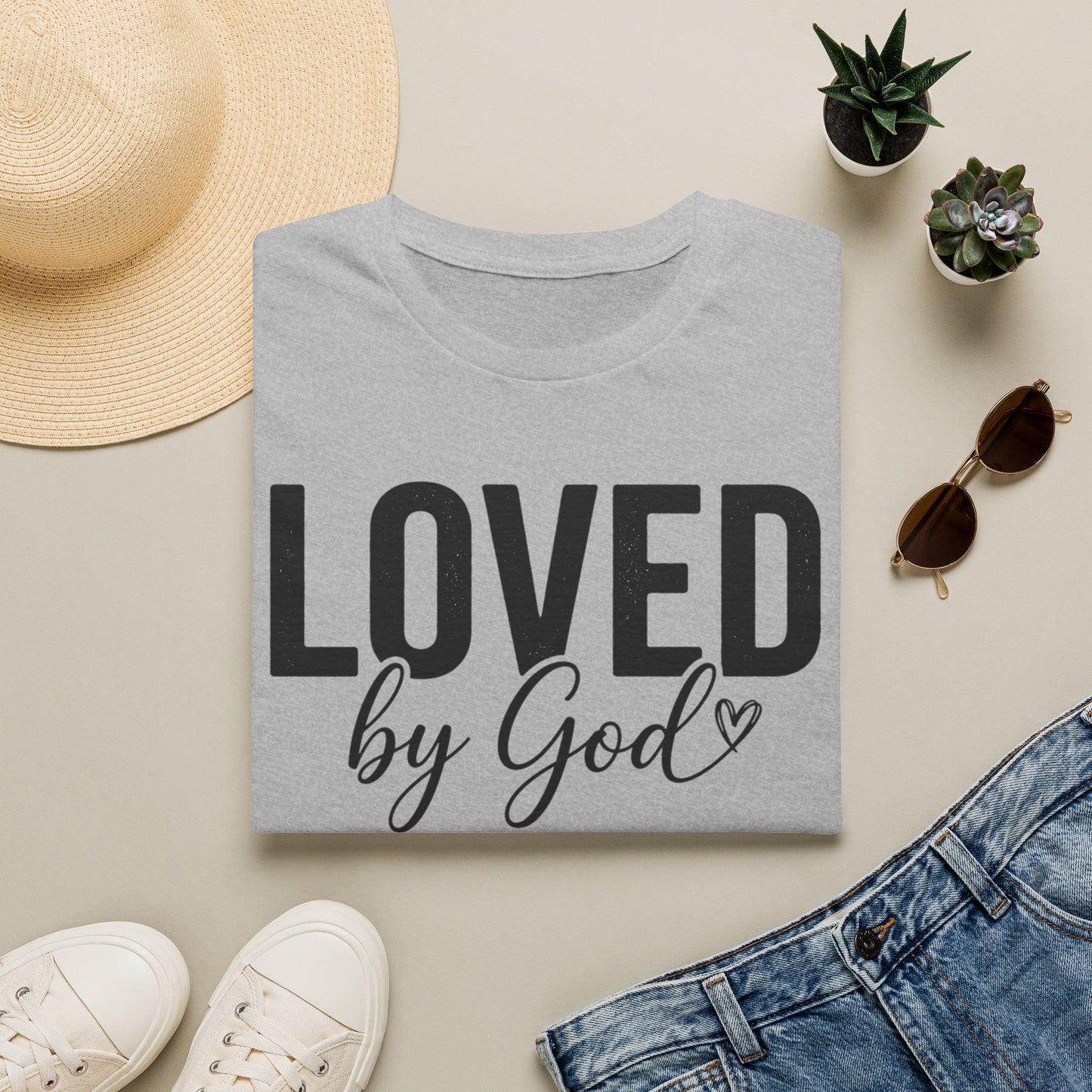 Loved by God T-Shirt — Faith-Based Inspirational Tee