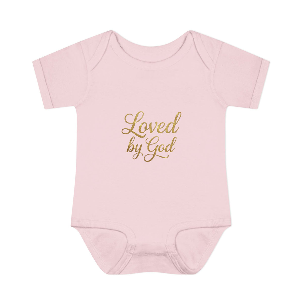 Loved by God Baby Bodysuit — Christian Infant Onesie