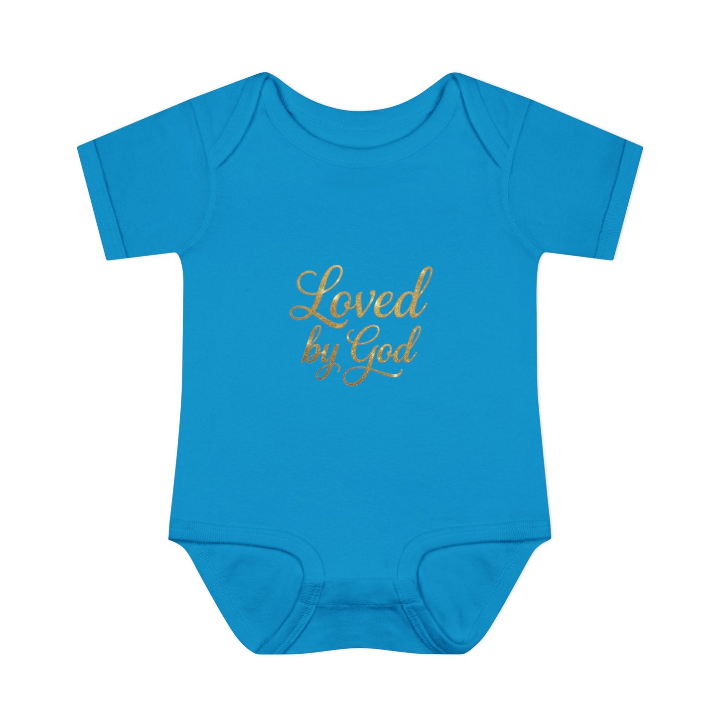 Loved by God Baby Bodysuit — Christian Infant Onesie