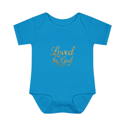 Loved by God Baby Bodysuit — Christian Infant Onesie