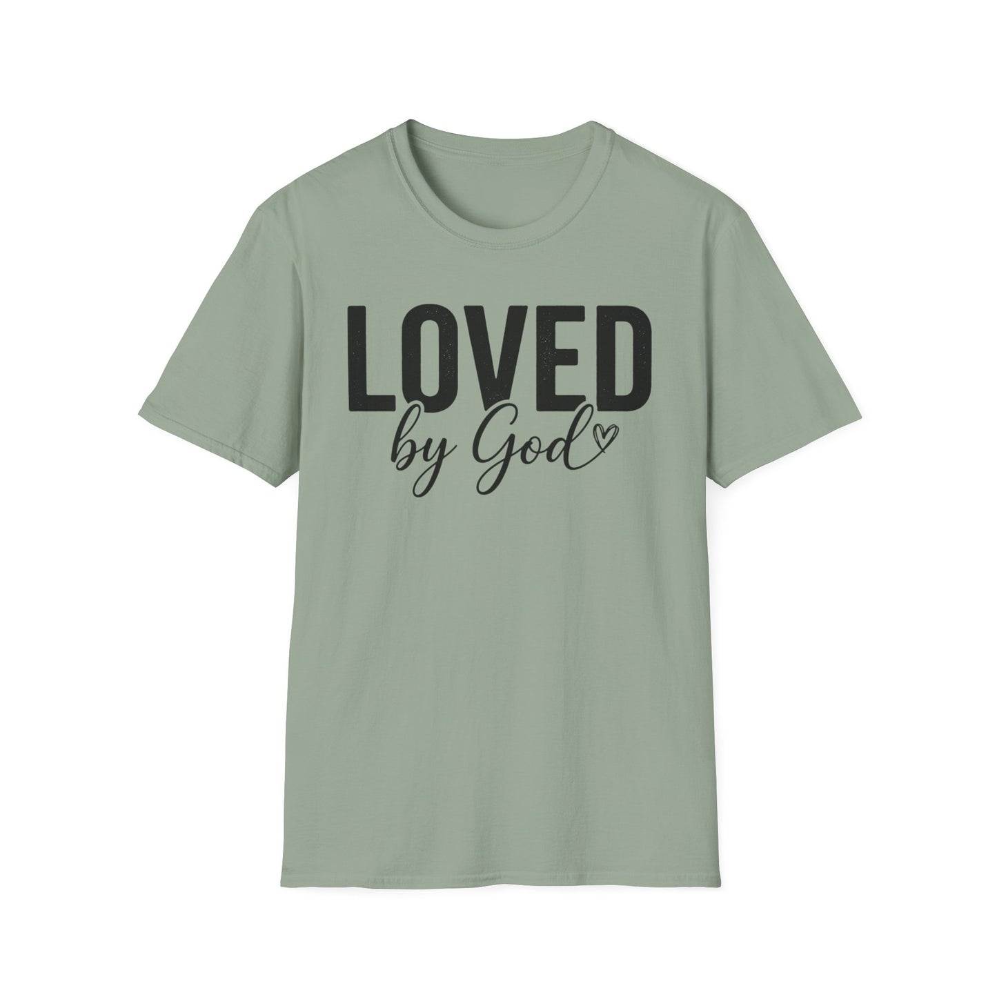 Loved by God T-Shirt — Faith-Based Inspirational Tee
