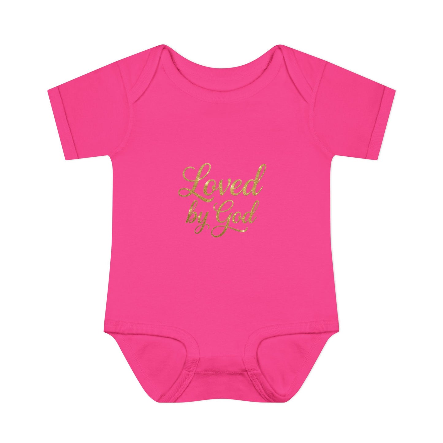 Loved by God Baby Bodysuit — Christian Infant Onesie