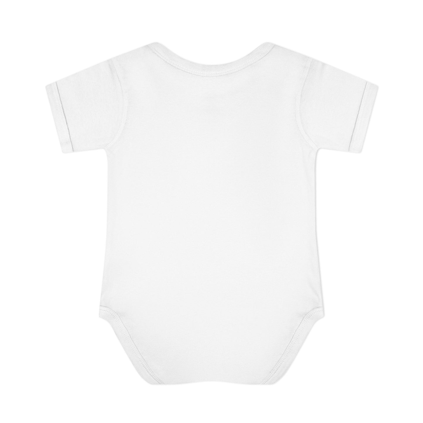 Baby Bodysuit – "Fearfully & Wonderfully Made" Gold Script Infant Onesie