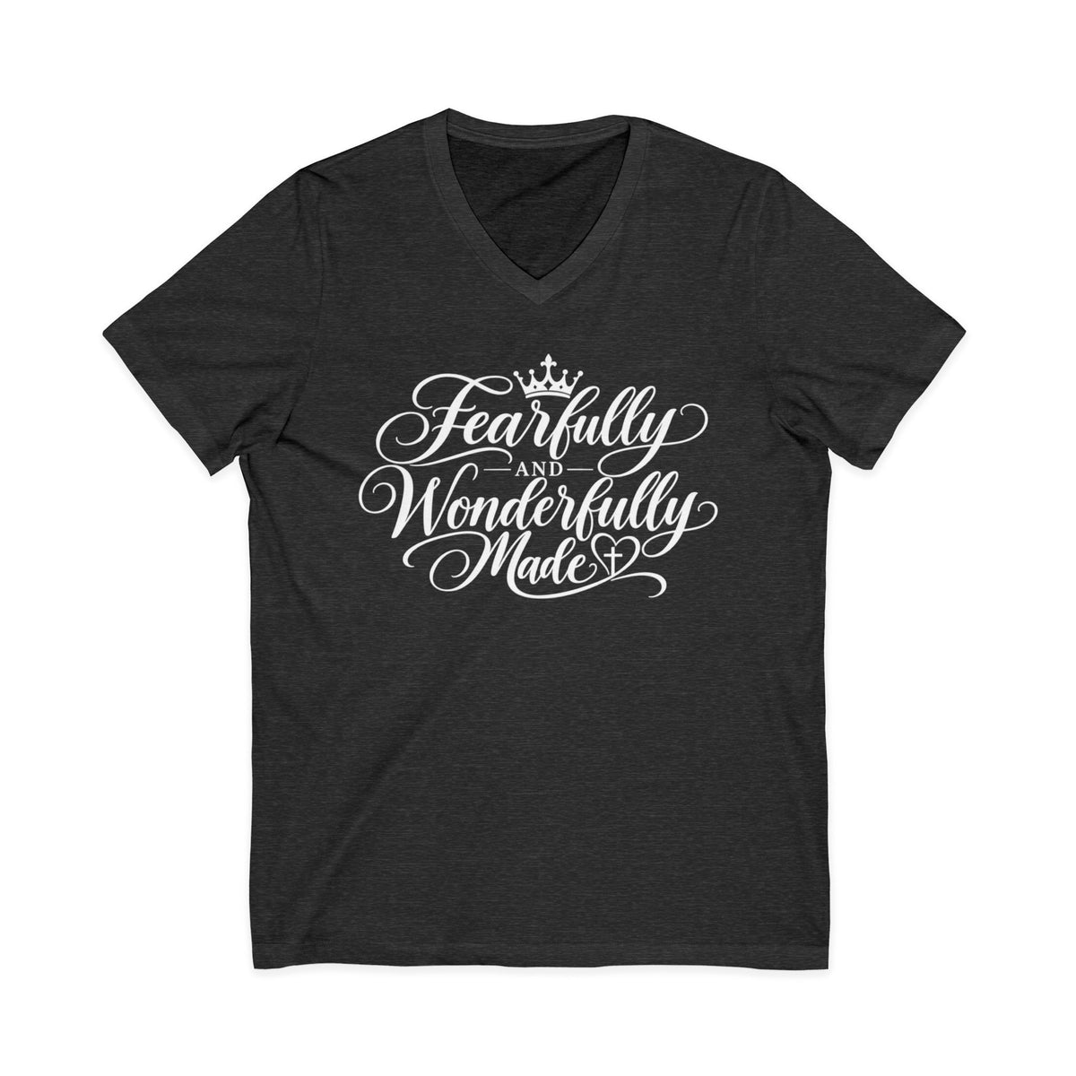 Fearfully and Wonderfully Made V-Neck T-shirt