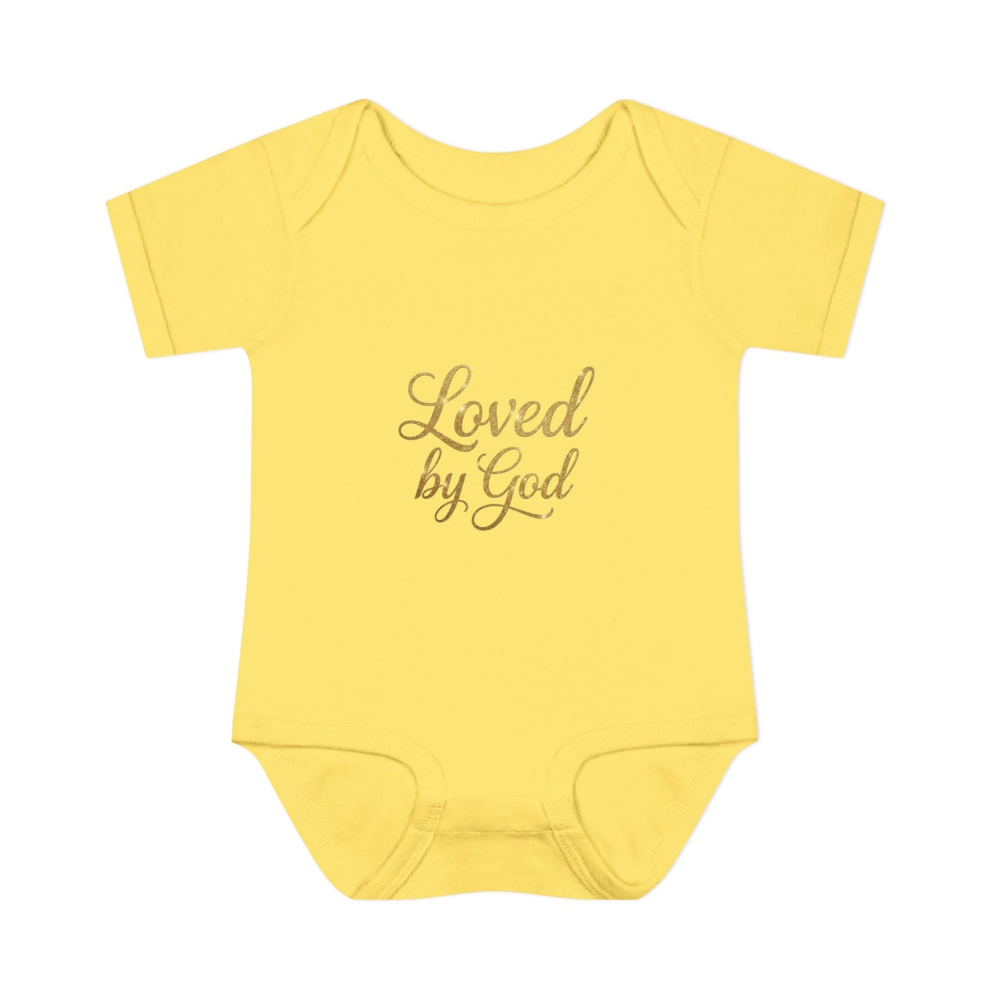 Loved by God Baby Bodysuit — Christian Infant Onesie