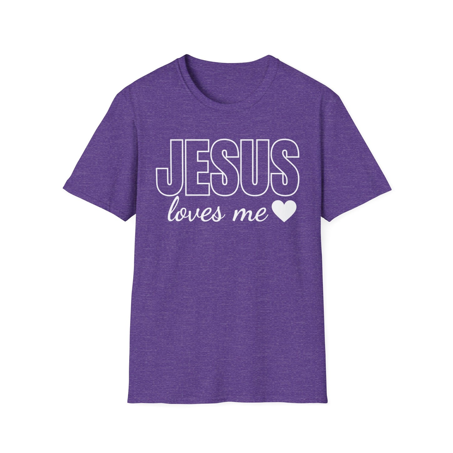 Jesus Loves Me T‑Shirt — Faith‑Inspired Christian Tee with Heart