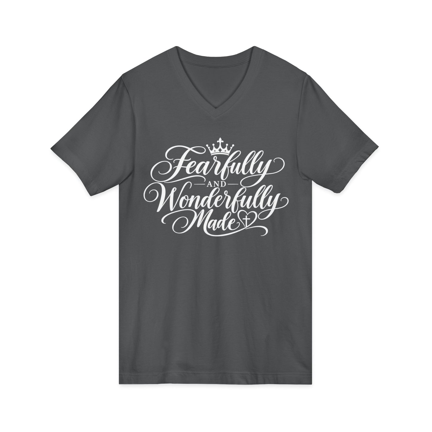 Fearfully and Wonderfully Made V-Neck T-shirt